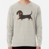 ssrcolightweight sweatshirtmensoatmeal heatherfrontsquare productx1000 bgf8f8f8 11 - Dachshund UK Store