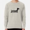ssrcolightweight sweatshirtmensoatmeal heatherfrontsquare productx1000 bgf8f8f8 12 - Dachshund UK Store