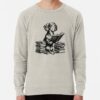 ssrcolightweight sweatshirtmensoatmeal heatherfrontsquare productx1000 bgf8f8f8 20 - Dachshund UK Store