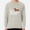 ssrcolightweight sweatshirtmensoatmeal heatherfrontsquare productx1000 bgf8f8f8 27 - Dachshund UK Store