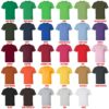 t shirt color chart - Dachshund UK Store